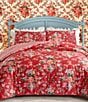 Junk Gypsy Garden Society Flroal Cotton Reversible Comforter Mini Set - Image 1