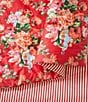 Junk Gypsy Garden Society Flroal Cotton Reversible Comforter Mini Set - Image 5