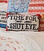 Junk Gypsy #double;Time For Shut Eye#double; Wool Hooked Pillow - Image 3