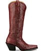 Justin Boots Reba Queen Python Leather Western Boots - Image 2