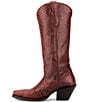 Justin Boots Reba Queen Python Leather Western Boots - Image 4