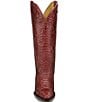 Justin Boots Reba Queen Python Leather Western Boots - Image 5