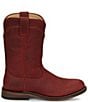 Color:Red - Image 2 - Holland Leather Western Booties
