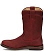 Color:Red - Image 4 - Holland Leather Western Booties
