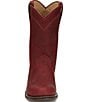 Color:Red - Image 5 - Holland Leather Western Booties