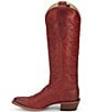 Color:Justin Red - Image 4 - Whitley Leather Western Boots