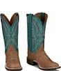 Justin Boots Women's Shay Colorblock Leather Square Toe Western Boots - Image 6