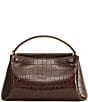 JW PEI Carmen Croc Embossed Vegan Leather Top Handle Bag - Image 2
