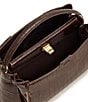 JW PEI Carmen Croc Embossed Vegan Leather Top Handle Bag - Image 3