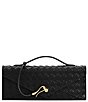 JW PEI Celeste Woven Vegan Leather Textured Envelope Top Handle Bag - Image 1