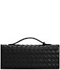 JW PEI Celeste Woven Vegan Leather Textured Envelope Top Handle Bag - Image 2