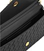 JW PEI Celeste Woven Vegan Leather Textured Envelope Top Handle Bag - Image 3