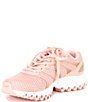 Color:Peachy Keen/White/Rose Gold - Image 4 - Girls' Tubes Comfort 200 Running Shoes (Youth)