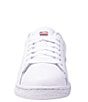 Color:White/White - Image 3 - Women's Classic PF Leather Sneakers