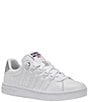 Color:White/White/Silver - Image 1 - Women's Lozan II Leather Sneakers