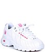 Color:White/Shocking Pink - Image 1 - Women's ST329 CMF Chunky Sneakers