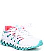 Color:White/Fluo Pink/Blue Turquoise - Image 1 - Women's Tubes Comfort 200 Rainbow Sneakers