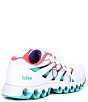Color:White/Fluo Pink/Blue Turquoise - Image 2 - Women's Tubes Comfort 200 Rainbow Sneakers
