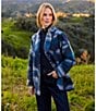 Karen Kane Blanket Geometric Long Sleeve Open Front Ranch Jacket - Image 4
