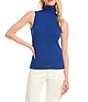 Karen Kane Brushed Rib Knit Turtleneck Tank - Image 4