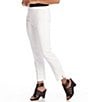 Color:White - Image 1 - Straight Ankle Pants