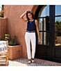 Karen Kane Contrast Edge Stitch Tank Top - Image 5