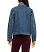 Karen Kane Embellished Denim Point Collar Long Sleeve Jacket - Image 2