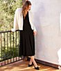 Karen Kane Eyelash Knit Open Front Cardigan - Image 4