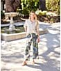 Karen Kane Linen Point Collar Long Sleeve Button Front Shirt - Image 4