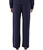 Karen Kane Petite Size Coordinating Drawstring Pintuck Straight Leg Sweatpants - Image 2