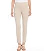 Color:Khaki - Image 1 - Petite Size Piper Skinny Stretch Twill Pull-On Pant