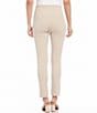 Color:Khaki - Image 2 - Petite Size Piper Skinny Stretch Twill Pull-On Pant