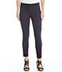 Color:Navy - Image 1 - Petite Size Straight Leg Pull-On Piper Pants