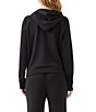Karen Kane Petite Size Soft Modal Knit Embellish Hoodie Long Sleeve Pullover Coordinating Sweatshirt - Image 2