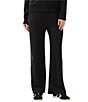 Karen Kane Petite Size Soft Modal Knit Embellished High Rise Wide Pull-On Coordinating Sweatpants - Image 1
