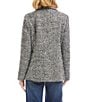 Karen Kane Petite Size Tweed Wool Blend Notch Lapel Button Front Blazer - Image 2