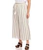 Karen Kane Plus Size Embroidered Stripe Wide Leg Pull-On Coordinating Pants - Image 3