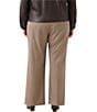 Karen Kane Plus Size Emily Check Stretch Woven Straight Leg Pants - Image 2