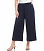 Karen Kane Plus Size High-Rise Cropped Wide-Leg Pull-On Pants, Color:Navy - Image 3