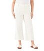 Karen Kane Plus Size Lauren Patch Pocket Wide-Leg Cropped Pants - Image 1