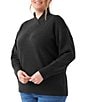 Karen Kane Plus Size Shawl Collar Long Sleeve Sweater - Image 3