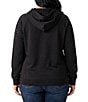Karen Kane Plus Size Soft Modal Knit Embellish Hoodie Long Sleeve Pullover Coordinating Sweatshirt - Image 2