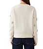 Karen Kane Rhinestone Embellished V Neck Long Sleeve Button Front Cardigan - Image 2