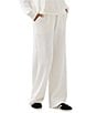 Karen Kane Soft Modal Knit Embellished High Rise Wide Pull-On Coordinating Sweatpants - Image 3