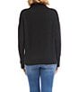 Karen Kane Texture Knit Mock Neck Long Sleeve Sweater Top - Image 2