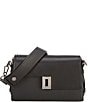 KARL LAGERFELD PARIS Addie Crossbody Bag, Color:Black/Gunmetal - Image 1