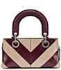 KARL LAGERFELD PARIS Benoite Chevron Shoulder Bag - Image 2