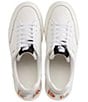 Color:Bright White - Image 4 - Calico Patch Embellished Sneakers