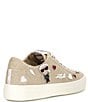 Color:Natural - Image 3 - Cate Pins Canvas Sneakers