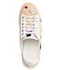 Color:Natural/White - Image 4 - Cate Pins Woven Raffia Sneakers